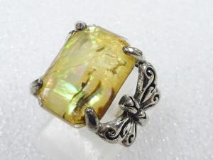 色石　指輪(9号)